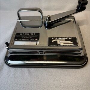 Top-O-Matic T2 Chrome Cigarette Rolling Machine
